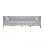 Canapea gri 257 cm Moment – Hübsch