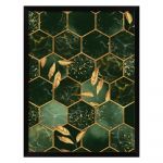 Poster 30x40 cm Honeycomb