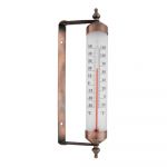 Termometru pentru fereastră Esschert Design, înălțime 25 cm, arămiu