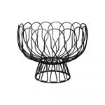 Bol de fructe PT LIVING Wired, negru