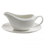 Sosieră din porțelan Maxwell & Williams Basic, 260 ml, alb