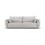 Canapea gri deschis 240 cm Matera – Cosmopolitan Design