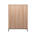 Dulap în culoare naturală cu aspect de lemn de stejar 80x110 cm Celine - Støraa