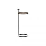 Măsuță auxiliară rotundă din metal 26x26 cm Position – BePureHome