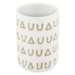 Suport bej din ceramică pentru periuțe de dinți Avila - Wenko