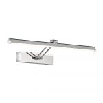 Aplică de perete argintie LED Baabe – Fischer & Honsel