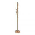 Cuier din lemn de stejar Wireworks, natural