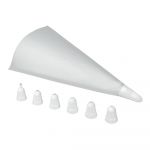 Set 3 saci pentru decorare și 7 extensii Metaltex Cake Decor