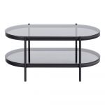 Măsuță de cafea cu blat de sticlă 95x50 cm Bayonne - Actona