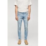 Blugi skinny cu aspect decolorat Jude