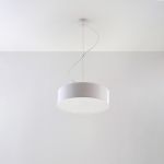 Lustră albă ø 35 cm Atis – Nice Lamps