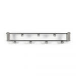 Cuier de perete argintiu din metal Rex – Spinder Design