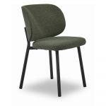 Scaune de dining verde 2 buc. Swan – Unique Furniture