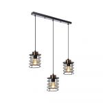 Lustră neagră din metal 12x64 cm Glob – Candellux Lighting