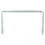 Masă consolă din sticlă 40x125 cm Bridge – Tomasucci