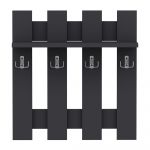 Cuier de perete negru Utica – Kalune Design