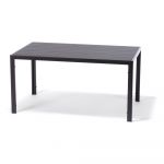 Masă de grădină cu blat artwood Bonami Selection Viking, 90 x 150 cm, negru