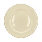 Farfurie bej pentru desert din gresie ø 22 cm – Bitz