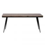 Masă din lemn de salcâm BePureHome Rhombic, 180 x 90 cm