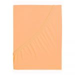 Cearceaf în culoarea somonului cu elastic 200x200 cm – B.E.S.