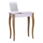 Măsuță de toaletă cu oglindă Ragaba Dressing Table, lungime 65 cm, roz