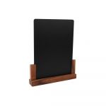 Tăbliță pentru cretă cu suport din lemn de salcâm T&G Woodware Rustic, înălțime 32 cm
