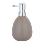 Dozator din ceramică pentru săpun lichid Wenko Polaris, maro