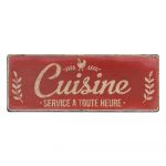 Semn din metal 52x19 cm Cuisine – Antic Line