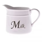 Ulcior lapte din ceramică Dakls, 460 ml, alb