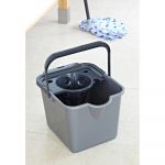 Găleată pentru mop Addis Pail & Wringer, gri