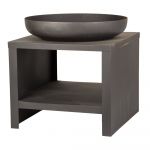 Vatră cu ladă pentru lemne – Esschert Design
