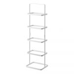 Suport înalt pentru pantofi Yamazaki Tower Shoe Rack, alb