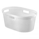 Coș de rufe Curver Infinity, 40 l, alb