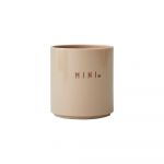Cană pentru copii Design Letters Mini Love, bej