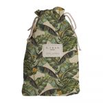 Sac textil de călătorie Really Nice Things Blue Banana, lungime 44 cm