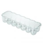 Suport pentru depozitare ouă iDesign Fridge Egg Long