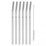 Set 6 paie din oțel inoxidabil cu perie de curățare WMF Profi, lungime 24 cm