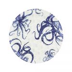 Farfurie din ceramică Villa Altachiara Positano, ø 37 cm, albastru-alb