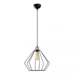 Lustră metalică Opviq lights Aristea, negru