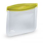 Pungă pentru depozitare Zip Domopak Smart, 19,5 x 22 cm