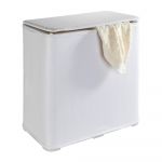 Coș pliabil de rufe Wenko Wanda, 65 l, alb