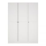 Șifonier alb 147x200 cm Billund – Tvilum