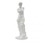 Statuetă decorativă Mauro Ferretti Statua Woman, alb