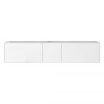Masă TV albă 225,8x49,2 cm Edge by Hammel - Hammel Furniture