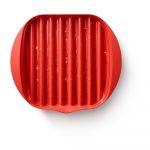 Recipient din plastic pentru bacon Lékué Bacon, roșu
