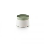 Recipient pentru prepararea de orez / quinoa la microunde Lékué Quick, ⌀ 13 cm, alb
