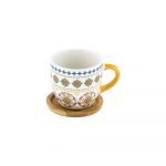 Căni 6 buc. pentru espresso din porțelan 80 ml Gardeny – Villa Altachiara