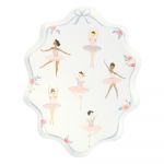 Tăvi de unică folosință 8 buc. din hârtie Ballerina – Meri Meri