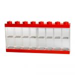 Cutie pentru 16 minifigurine LEGO®, roșu