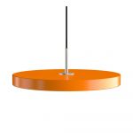 Lustră portocalie LED cu abajur din metal ø 43 cm Asteria Medium – UMAGE